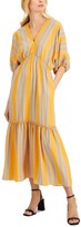 Thumbnail for your product : Taylor Women's V-Neck Smocked-Waist Dress