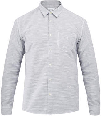 Soulland Grey Logan Cotton Shirt