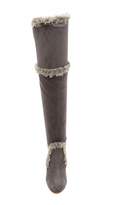 Thumbnail for your product : Charles by Charles David Odom Faux Fur Trim Over-the-Knee Boot