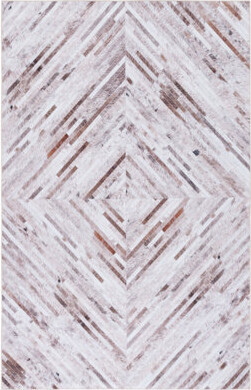Foundry Select Aurelea Performance Machine Washable Geometric Rug