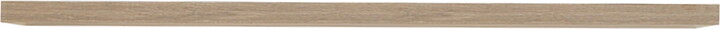 InPlace Shelving Floating Wood Wall Shelf, 60'' x 8'' x 1.5'', Driftwood, 9602040E
