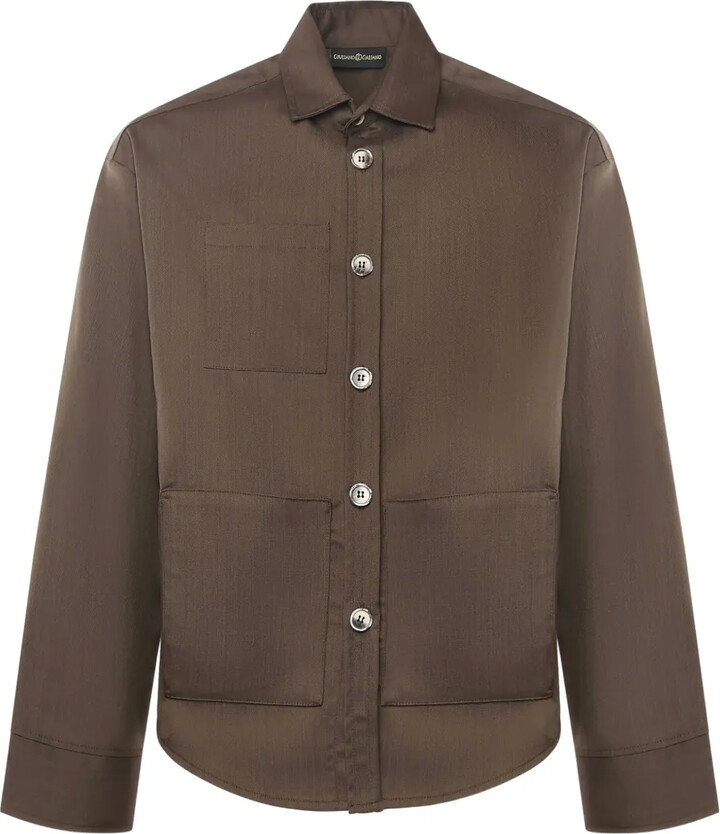 Giuliano Galiano Patch-Pocket Shirt
