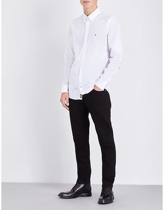 Tommy Hilfiger Oxford slim-fit stretch-cotton shirt