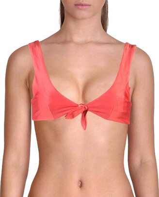 MinkPink Women's Reef Tie Front Bikini