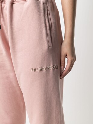 Filling Pieces Embroidered-Logo Cotton Joggers