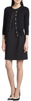 Thumbnail for your product : Kate Spade Afton Bow-Button Cardigan