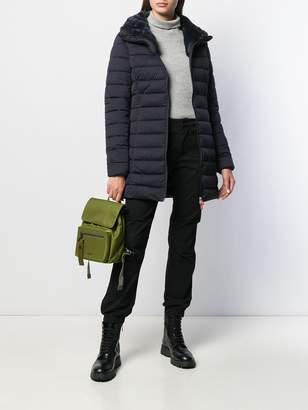Save The Duck faux-fur lined padded coat