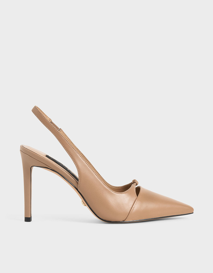 designer nude heels
