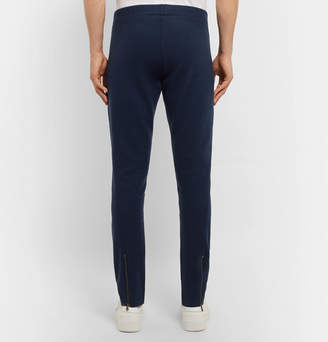 Tomas Maier Slim-Fit Tapered Felt Drawstring Trousers