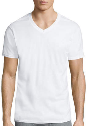 Gildan 4-Pk. Platinum Short-Sleeve V-Neck T-Shirts