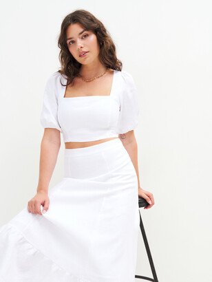 Reformation Yucca Linen Two Piece