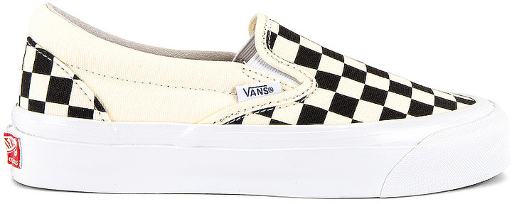 vans doheny men's checkerboard skate shoes