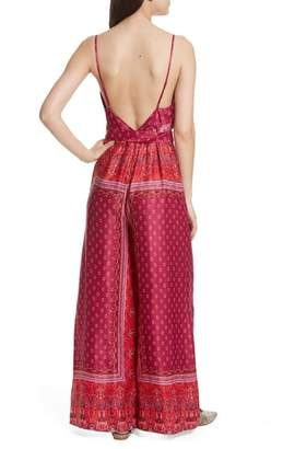 Free People Cabbage Rose Jumpsuit