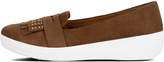 Thumbnail for your product : FitFlop FRINGEY SNEAKERLOAFER TM Suede Loafers with Studs