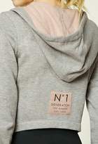 Thumbnail for your product : Forever 21 Active Heathered Fleece Hoodie