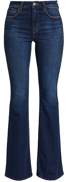 L'Agence Bell High-Rise Flare Jeans - ShopStyle