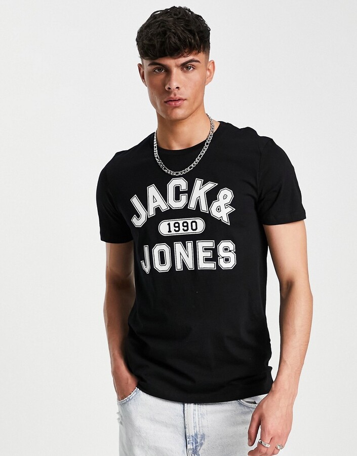 Jack and Jones Black Men's Shirts | ShopStyle