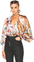 Thumbnail for your product : Fausto Puglisi Print Wrap Top