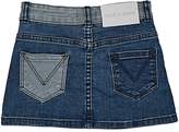 Thumbnail for your product : Molo Kids Kids' Bel Contrast-Detailed Denim Skirt