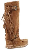 Thumbnail for your product : EL VAQUERO 70mm Justine Fringed Suede Boots