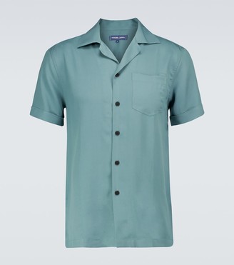 Frescobol Carioca Thomas TENCEL® camp-collar shirt