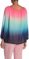 Thumbnail for your product : Trina Turk Traveller Ombre Blouse