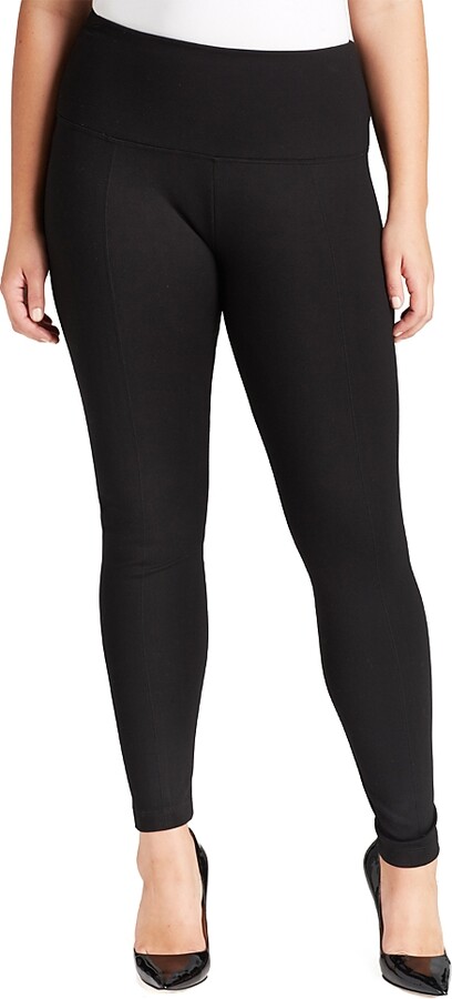 Plus Size Ponte Leggings ShopStyle