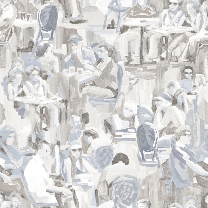 Origin Wunderkammer Neutral Caf? Wallpaper, 20.5-in by 33-ft