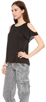 Thumbnail for your product : Alice + Olivia AIR by Open Shoulder Tee