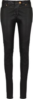 Quilted Lambskin Leather Pants