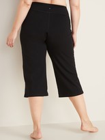 Thumbnail for your product : Old Navy High-Waisted Cropped Wide-Leg Plus-Size Yoga Pants