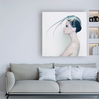 Trademark Global Incado The Lady and The Hummer Canvas Art