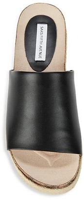 Saks Fifth Avenue Buzz Platform Espadrille Sandals - ShopStyle