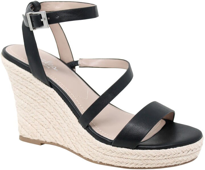 charles david espadrille wedge