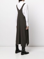Thumbnail for your product : Y's Ruffle-Trim Shift Pinafore Dress