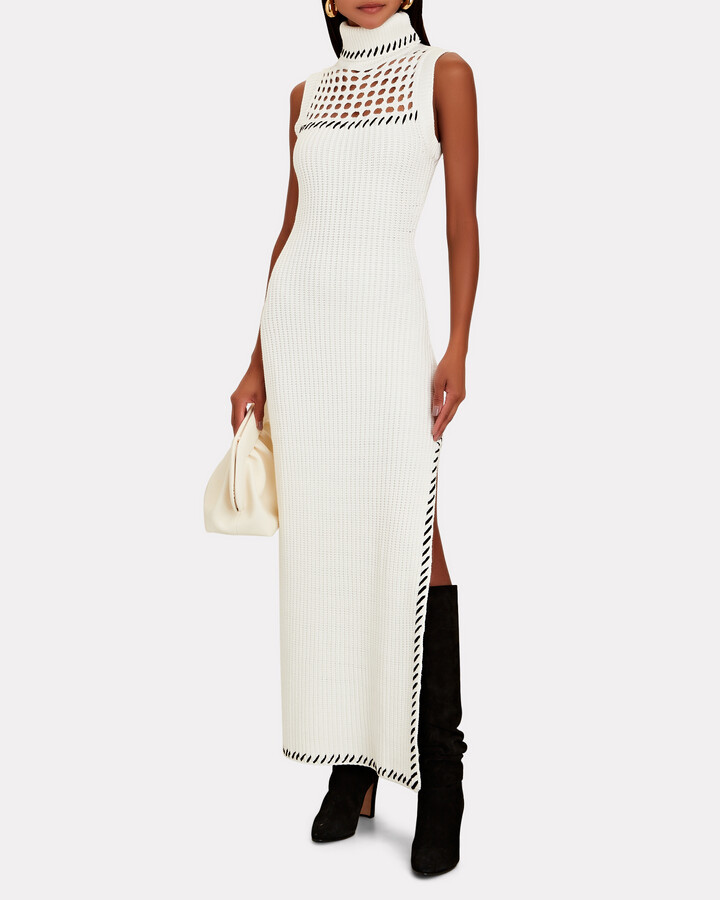 STAUD Zelda Rib Knit Maxi Dress - ShopStyle