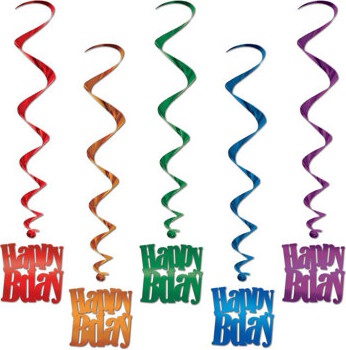 The Party Aisle Happy Birthday Whirls