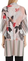 Thumbnail for your product : Fuzzi Mixed Print Long Tulle Cardigan