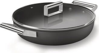 Smeg 50S Style Deep Pan With Lid (40Cm)