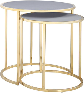 Chic Home Set Of 2 Tuscany Side Tables