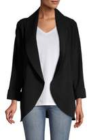 Thumbnail for your product : Saks Fifth Avenue Crepe Shawl Collar Open-Front Blazer