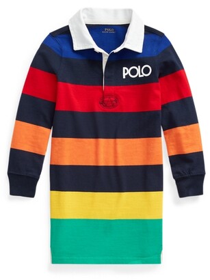 Polo Ralph Lauren Ralph Lauren Striped Jersey Rugby Dress - Size 3T -  ShopStyle