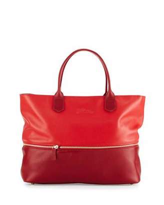 Longchamp 2.0 Expandable Tote Bag, Poppy/Ruby