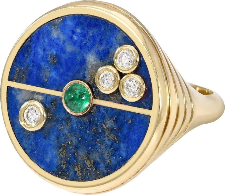 Retrouvaí Compass multi-stone ring