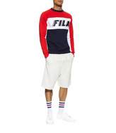 Thumbnail for your product : Fila Runner Logo Colour Block Sweatshirt