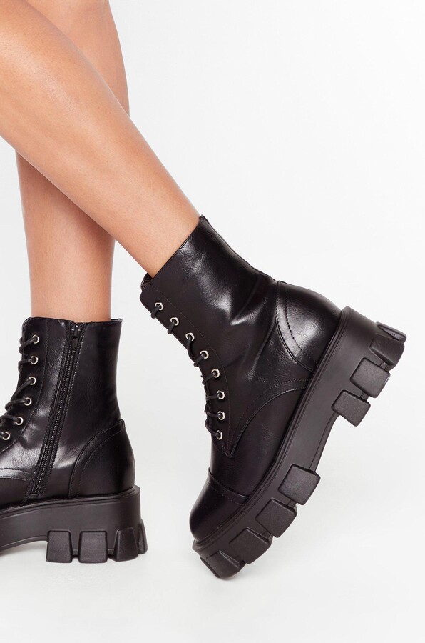 Cleated Sole Boots | Shop the world's largest collection of fashion |  ShopStyle