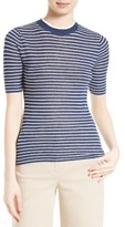 Thumbnail for your product : Theory Women's Hemitza Stripe Linen Blend Top