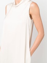 Thumbnail for your product : Peserico Mock-Neck Sleeveless Dress