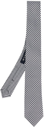 Etro houndstooth pattern tie