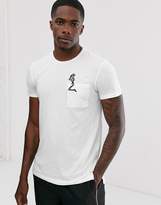 Thumbnail for your product : Religion t-shirt with skull pocket in white